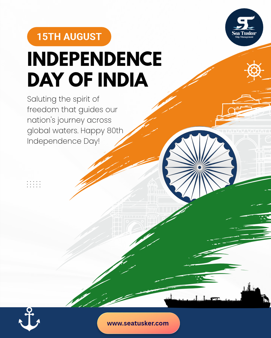 Sea Tusker Independence Day Poster